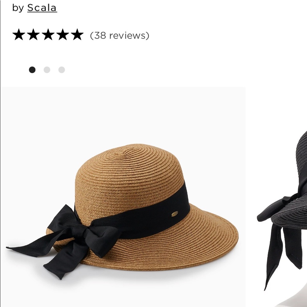 Scala hat with bow